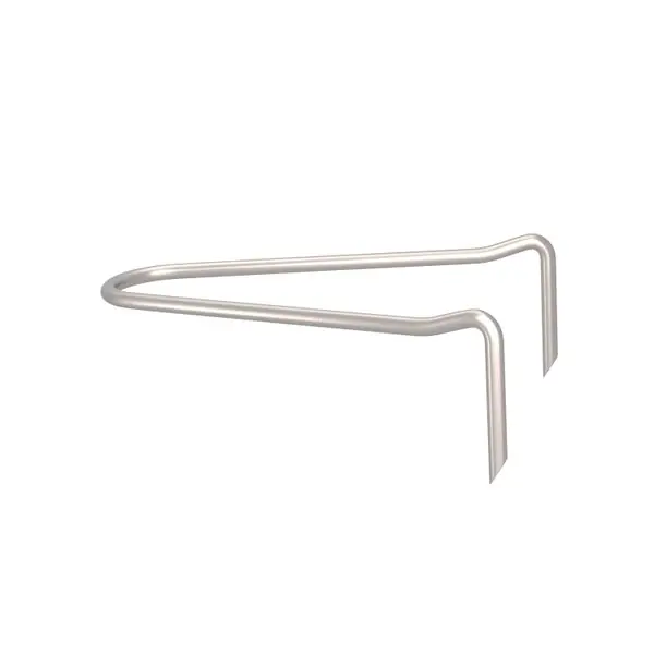Jones Stephens H10076 3/4 X 6 Plain Steel Pipe Hook