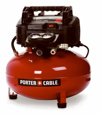 True Value C2002 6-Gallon Pancake Tank Compressor
